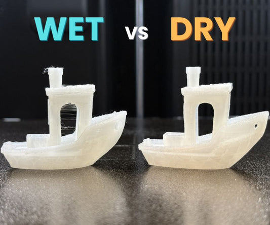 Fuktigt filament - Så fixar du det