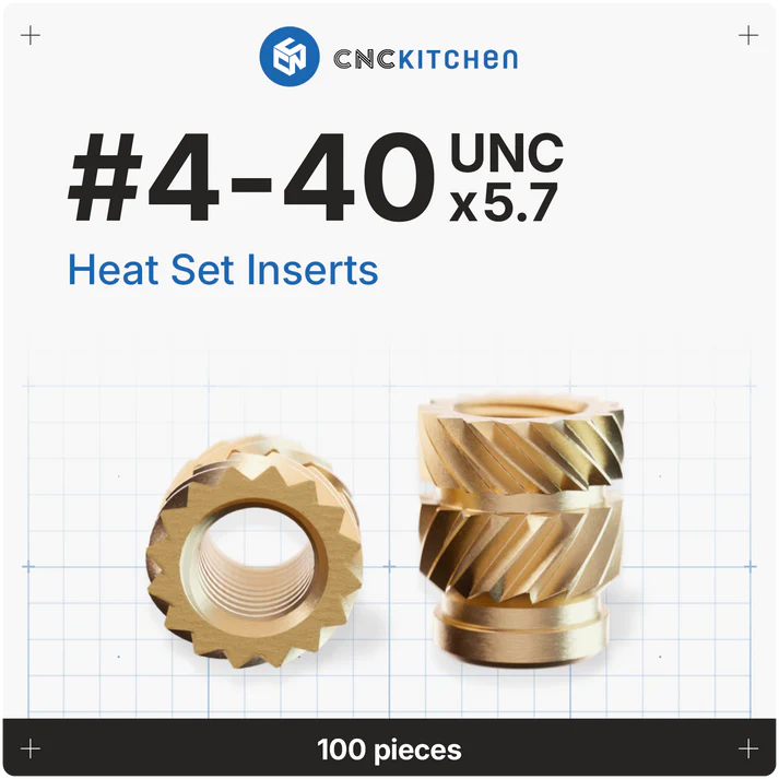 Gänginsats #4-40 UNCx5.7 100 st
