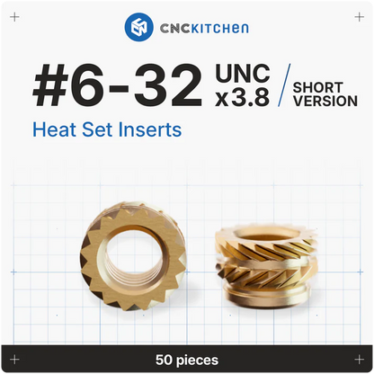Gänginsats #6-32 UNCx5.7 50 st