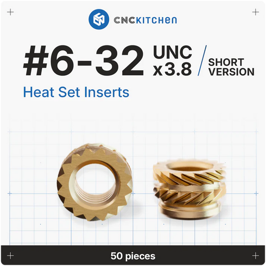 Gänginsats #6-32 UNCx5.7 50 st