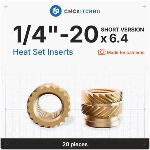 Gänginsats 1/4"-20 UNCx12.7 20 st