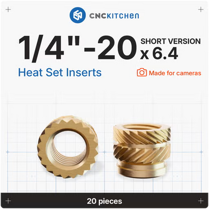Gänginsats 1/4"-20 UNCx12.7 20 st