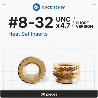 Gänginsats #8-32 UNCx4.7 50 st