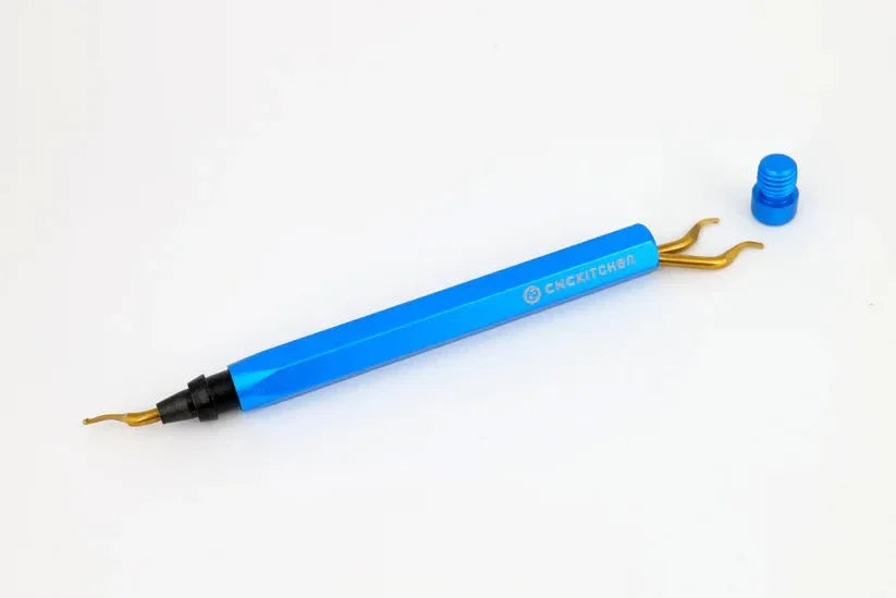 Avgradare med 3 titanbelagda blad - Brand It 3D